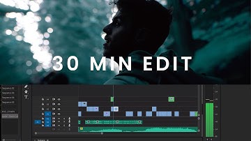 HOW TO EDIT VIDEOS IN 30 MINS - MY FASTEST WORKFLOW