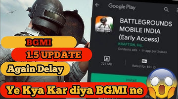 🔥BGMI 1.5 Update Not Coming On 8th July| BGMI 1.5 Update Again Delay| BGMI Official Update