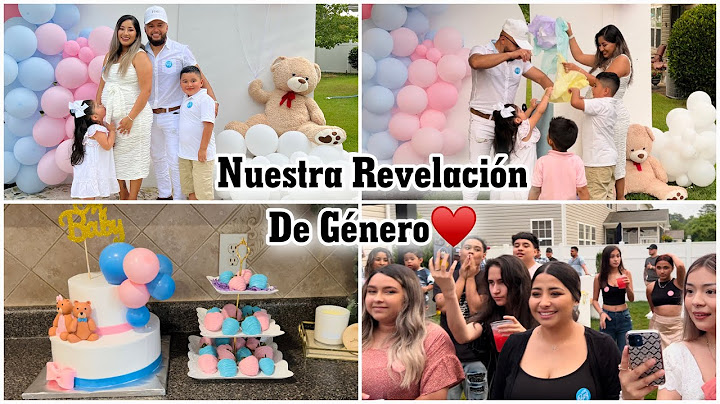 Nuestra Revelación de Género♥️Sera Niña oh Niño??😱El clima casi lo Arruina TODO!!😨