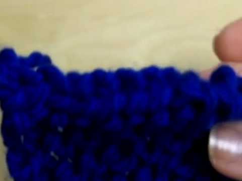 Cómo Tejer - Cómo terminar su pieza de punto (rematar) [tejer Tutorial]