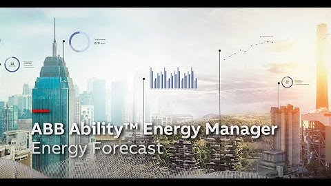 ABB Ability Energy Manager - Tutorial - Energy Forecast