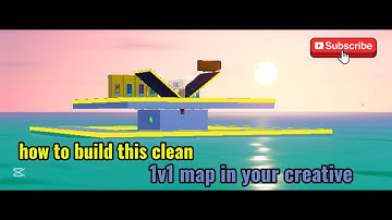 how to build this clean 1v1 map in your creative 2025 CHapter6 Season1