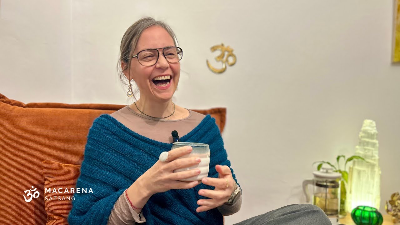 Satsang con Macarena. 