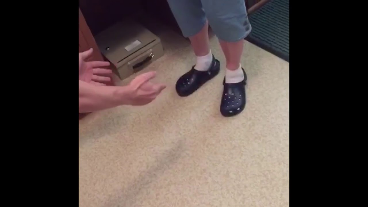 Vine   What are those   They are my crocs!