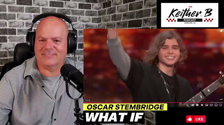 Oscar Stembridge - WHAT IF (REACTION) AGT