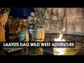 Attractiepark slagharen laatste openingsdag wild west adventure met werkverlichting 2022