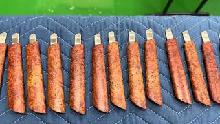 Shinjuku Solo Exhibition: Introducing custom cutter knives - YouTube