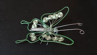 How to Make Beautiful Butterfly from Wire | handmade 