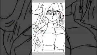 How To Draw Android 21 From Db Fighter Z