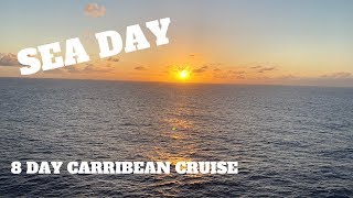 Day 1 &amp; 2 at sea | 8 Day Carnival Caribbean Cruise Vlog