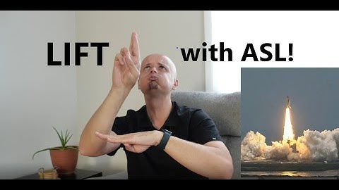 ASL signs "LIFT" 6 ways! (¡Señas de "LIFT" en 6 formas!)