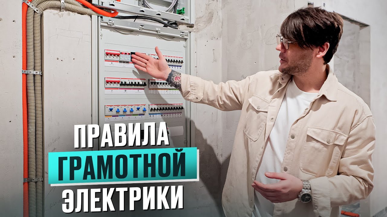 Комплектация силового щита и нормы черновой электрики в квартире от Elmont.