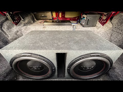 2 WDX15G2&rsquo;s on a WDX5KG2 in my 1989 Mercury Grand Marquis