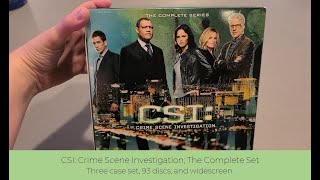 In Hand Review of CSI Crime Scene Investigation The Complete Series