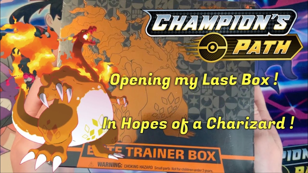 Attempting to Pull Charizard from my Worst Set - Opening Pokemon Champions Path ETB