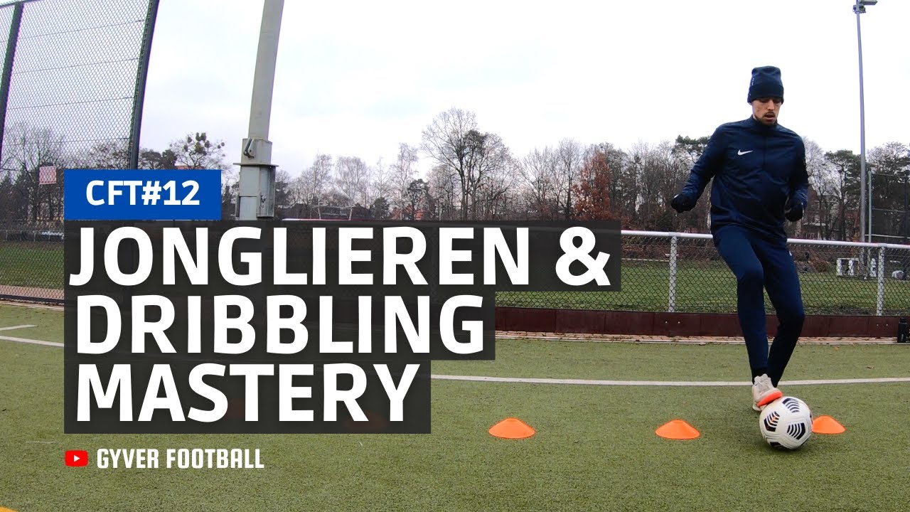 Jonglieren & Dribbling Mastery | Gyver Football | Corona Fußball Training 12