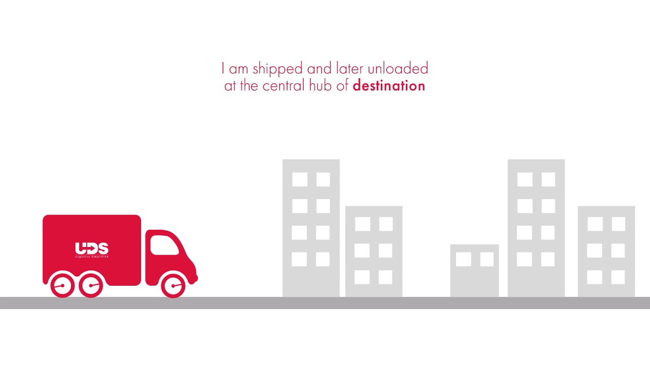 The Journey of a Parcel Delivery with UDS