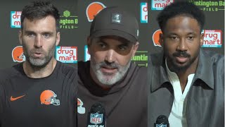 Kevin Stefanski, Joe Flacco, Myles Garrett Post Game Press Conference | Week 1 vs Cincinnati Bengals
