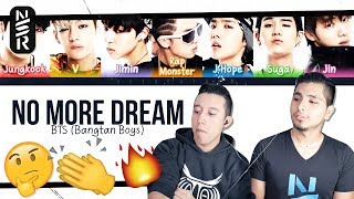Guys React To Bts No More Dream Lyrics