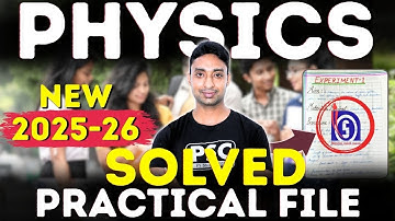 Nios physics 312 Solved practical file || How to make physics practical file || Nios 2025-26