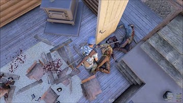 Zombie horde using wall hacks?! H1Z1 Gameplay