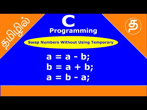 How to swap two numbers without using a temporary variable? | C Program to Swap Two Numbers