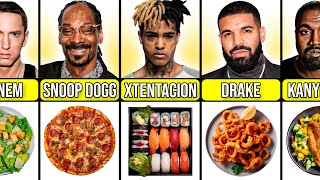 Famous Rappers and Their Favorite Foods