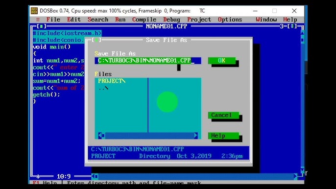 Play Turbo C++ - Naclbox