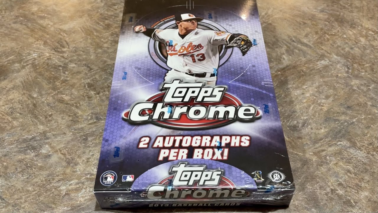 $650 BOX OF 2013 TOPPS CHROME BASEBALL CARDS! (Throwback Thursday) - YouTube
