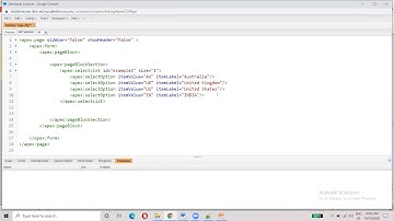 Select Tags in Visualforce || SelectList and SelectOption in visualforce page with example in tamil