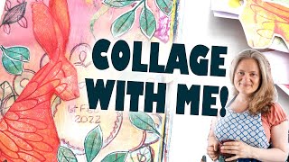 Im Back With a Project! Come And Collage With Me @KimDellow