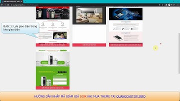 Cài theme wordpress giống demo - #001