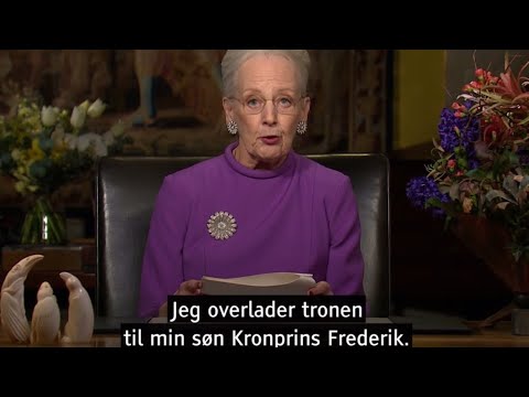 Dronning Margrethe træder tilbage🫅🏼