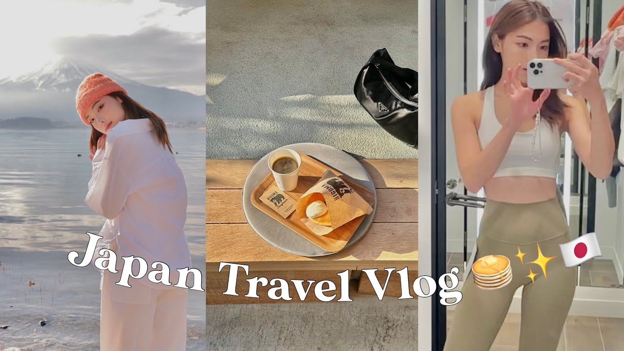 Japan Travel Vlog ✨ Mount Fuji, Outlet Shopping, best pancake