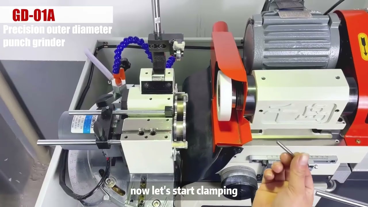 Detailed Product Introduction and Operation Video Tutorial for Qiandao GD 01A Manual Punch Grinder