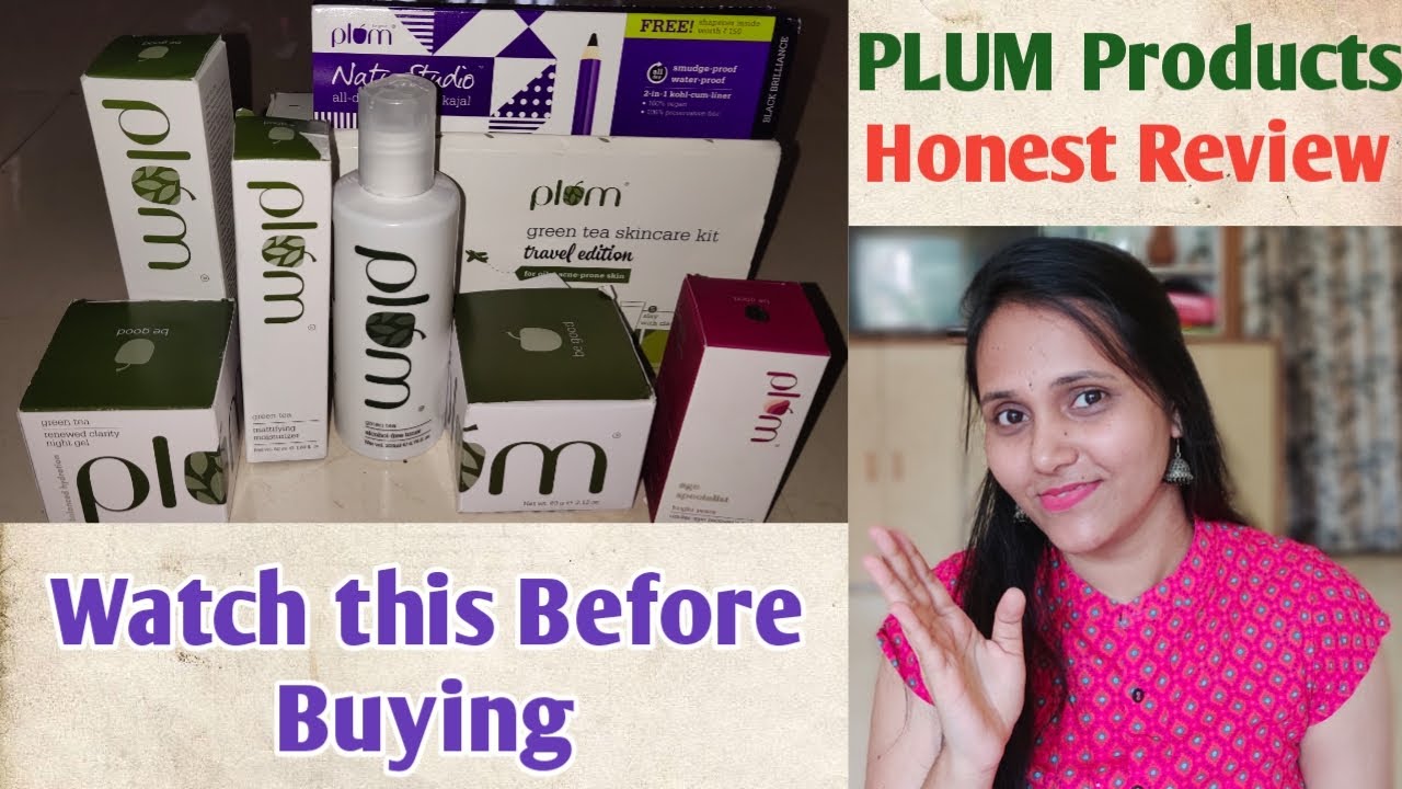 PLUM Green tea range Products Honest Review in ಕನ್ನಡ For Oily Acne