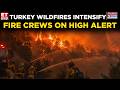 Turkey Battles Devastating Wildfires As Huge Flames Engulf Forests | Fire Crews On High Alert