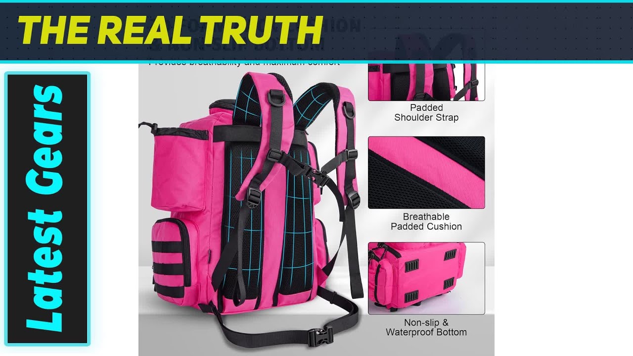 Goture Fishing Backpack: The Ultimate 45L Tackle Organizer for Anglers!