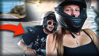 ΚΟΡΙΤΣΙ ΜΕ ΠΡΟΚΑΛΕΣΕ ΣΕ ΚΟΝΤΡΑ (MotoVlog #2)