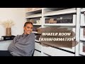 MAKEUP ROOM TRANSFORMATION | REBECCA CAPEL MAKEUP