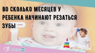 Во сколько месяцев у ребенка начинают резаться зубы