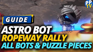 Guide: Astro Bot Ropeway Rally - How To Beat The Level And Save The Bot [Full Level Playthrough]