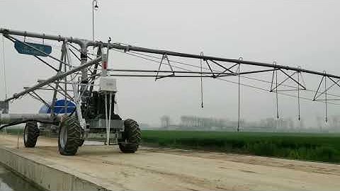 Irritech end feed linear with UMC motor and gearbox