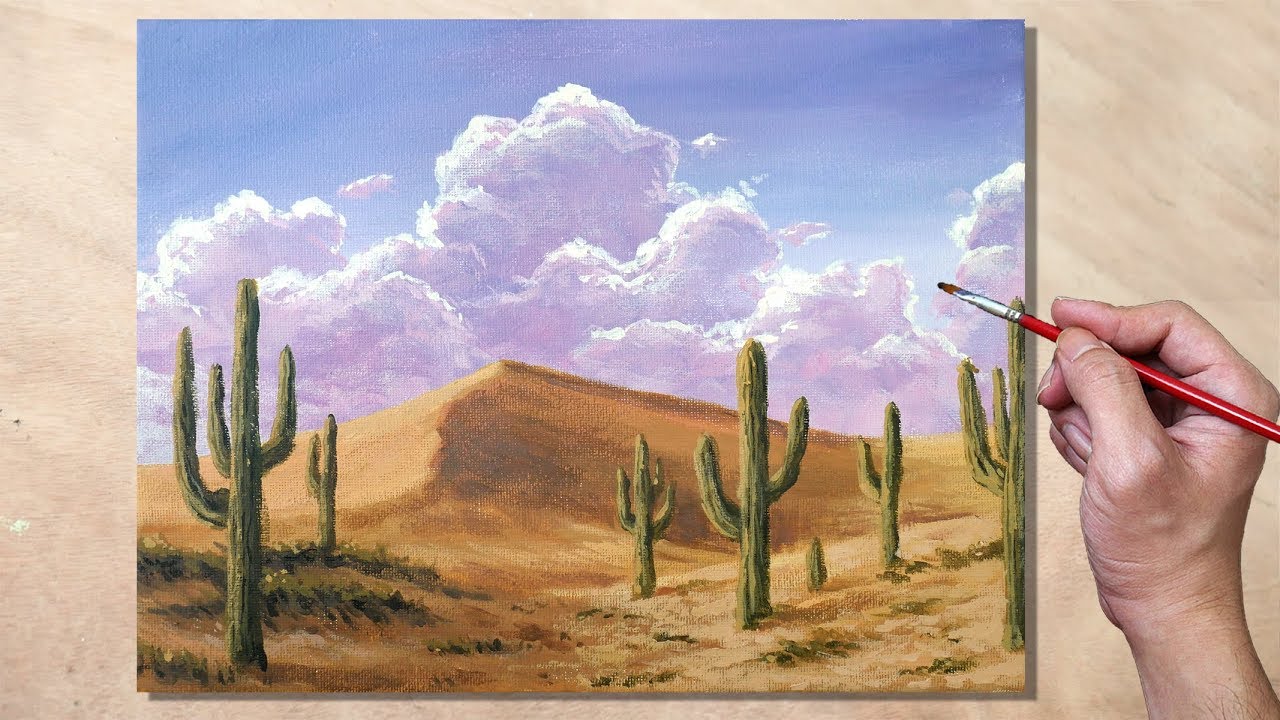 How to Paint a Desert Landscape 