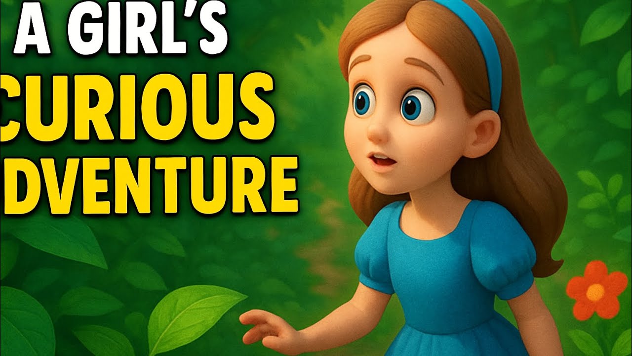 🌿 A Girl’s Curious Adventure in Wonderland | Magical Kids Story @jags-2025