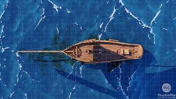 MapGuffin - Cabotage Cutter - Deck - Animated Battlemap