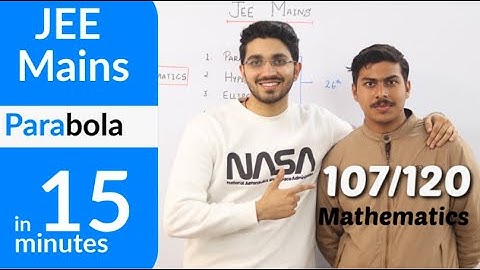 JEE Main 2020 | Parabola in 15 minutes🔥 | Guaranteed Questions🔥
