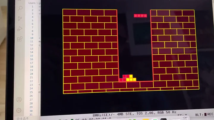 Tetris on Atari ST