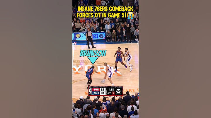 76ers were DOWN by 6 with just 28 Seconds LEFT!⏰️😭