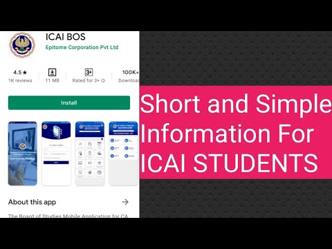 What is BoS Knowledge Portal || Shortly explained #CAshorts #Icai #chartedaccountants #Icaiindia